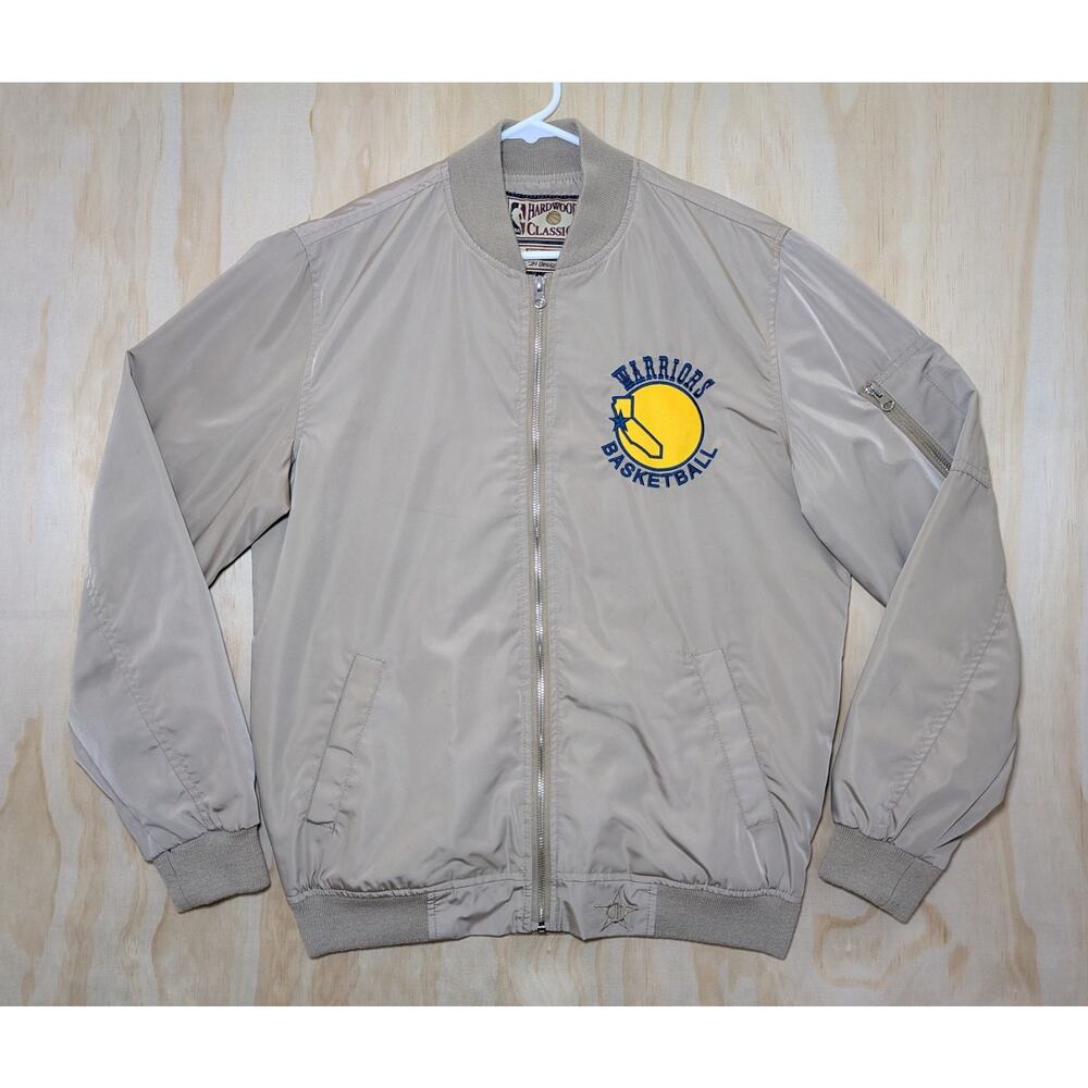 Golden State Warriors Men's Medium Hardwood Classics by JH Design Jacket NBA